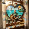 Jimmy Buffett Margaritaville Stained Glass Suncatcher Jimmy Buffett Margaritaville Stained Glass Suncatcher