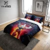 Symbolic Golden Logo Bedding Set