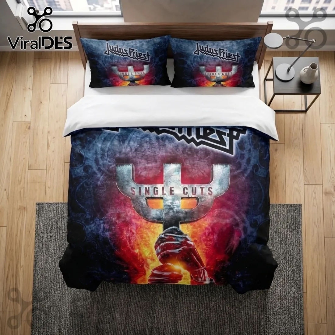 Judas Priest Single Cuts Duvet Cover Set Judas Priest Single Cuts Duvet Cover Set