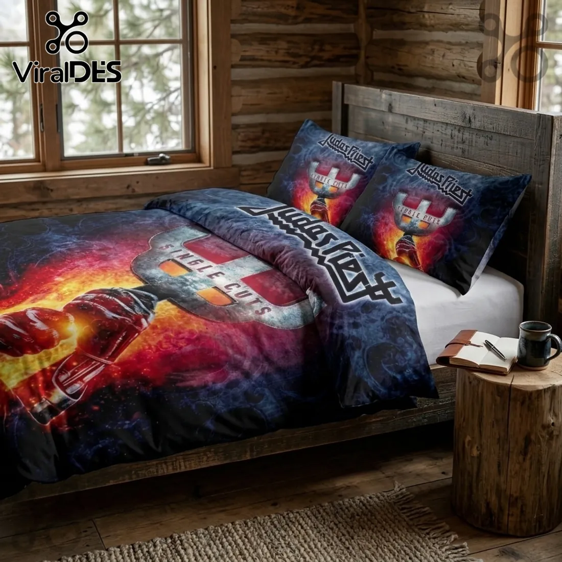 Judas Priest Single Cuts Duvet Cover Set Judas Priest Single Cuts Duvet Cover Set
