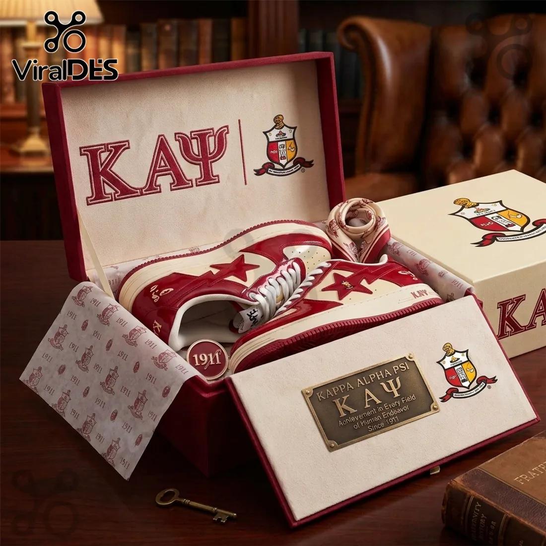 Kappa Alpha Psi Maroon Cream Air Force Low Top Sneakers Kappa Alpha Psi Maroon Cream Air Force Low Top Sneakers