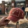 West Coast Eagles Navy Denim Embroidered Baseball Cap