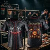 Lorna Shore Australia 2026 Tour Black Baseball Jersey