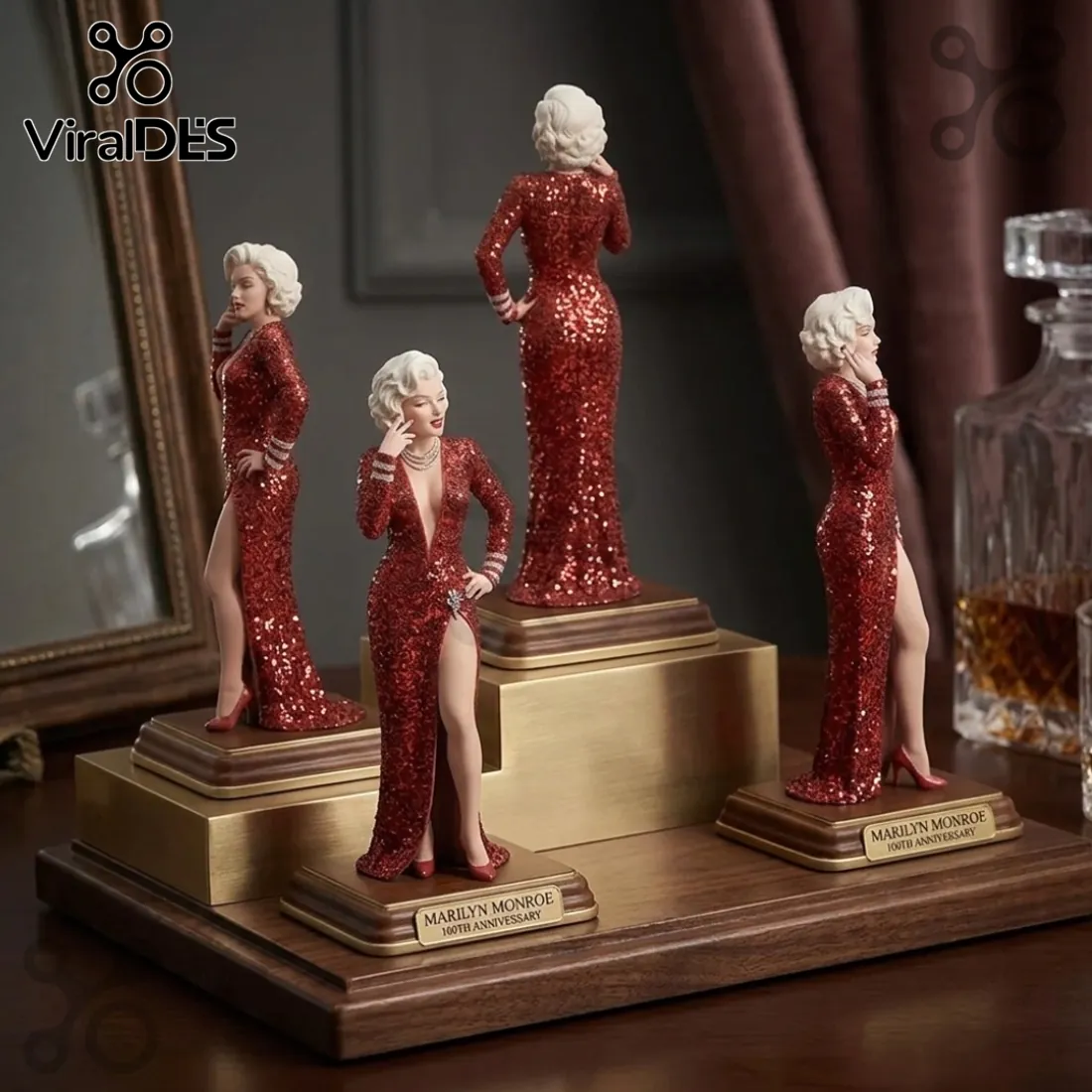 Marilyn Monroe 100th Anniversary Eve Gown Collectible Statue Marilyn Monroe 100th Anniversary Eve Gown Collectible Statue