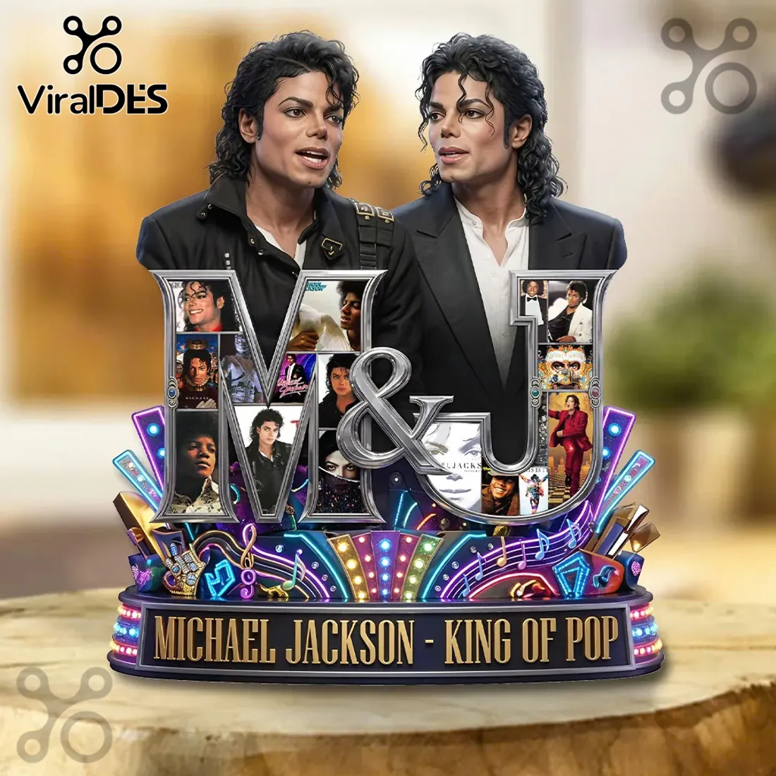 Michael Jackson King of Pop Premium Acrylic Plaque Michael Jackson King of Pop Premium Acrylic Plaque