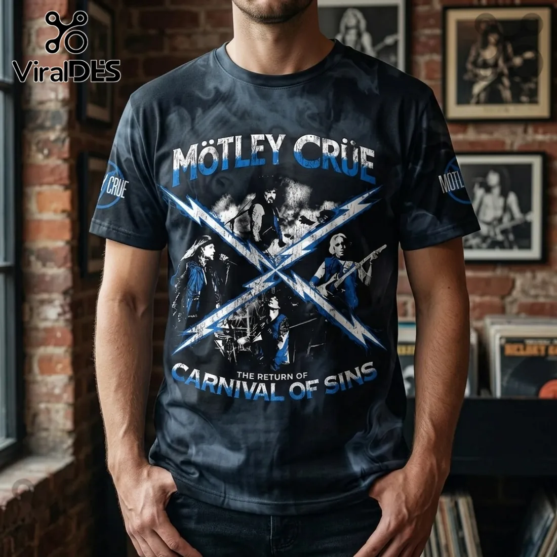 Motley Crue 2026 The Return of Carnival of Sins Shirt Motley Crue 2026 The Return of Carnival of Sins Shirt