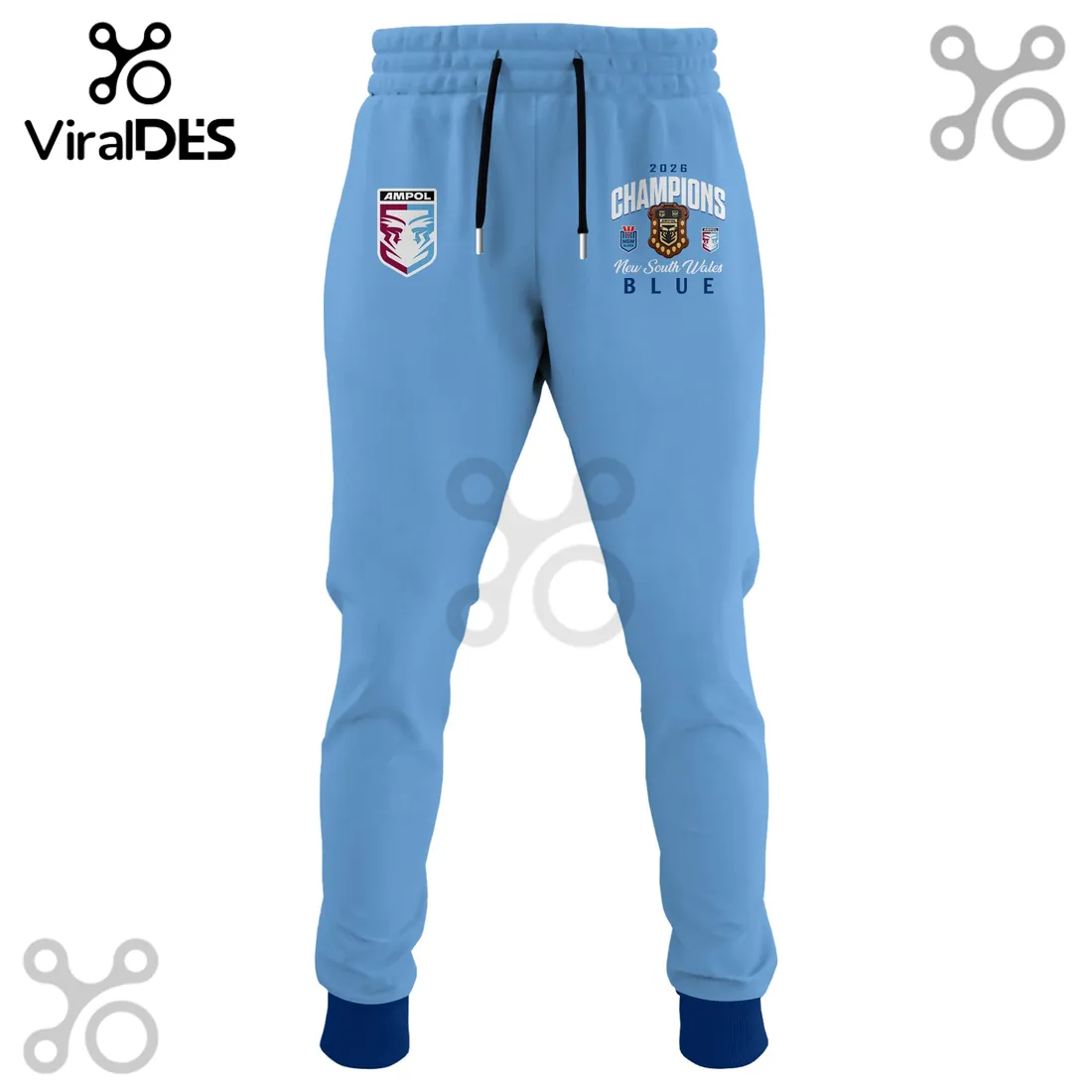 New South Wales Blues 2026 Champions Light Blue Hoodie New South Wales Blues 2026 Champions Light Blue Hoodie