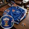 New York Knicks 2026 Champions Varsity Baseball Jacket New York Knicks 2026 Champions Varsity Baseball Jacket