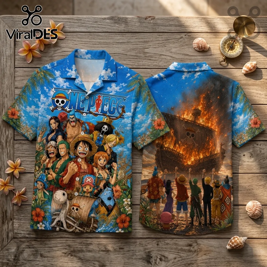 One Piece Going Merry Crew Hawaiian Shirt 2026 One Piece Going Merry Crew Hawaiian Shirt 2026