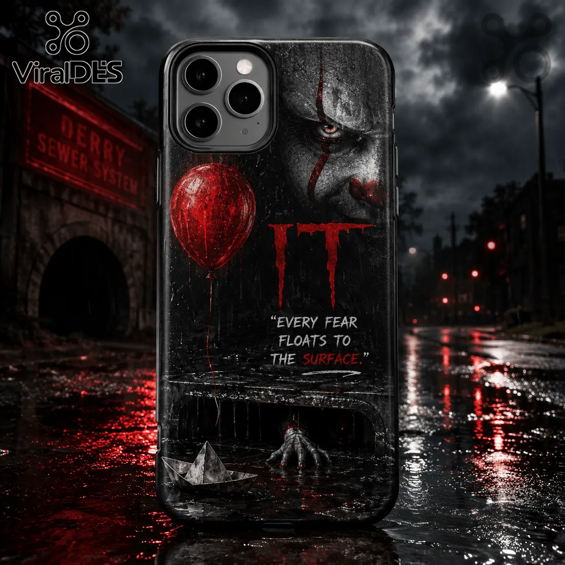 Pennywise IT Horror Movie Hard Shell Phone Case Pennywise IT Horror Movie Hard Shell Phone Case