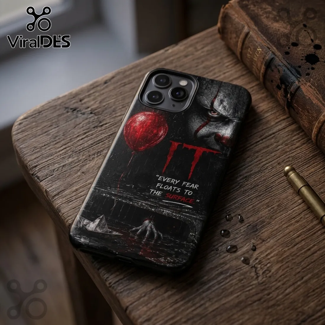 Pennywise IT Horror Movie Hard Shell Phone Case Pennywise IT Horror Movie Hard Shell Phone Case