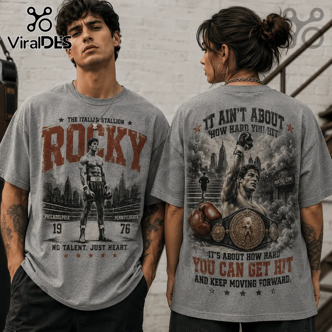 Rocky It Ain’t About How Hard You Hit T-Shirt Rocky It Ain’t About How Hard You Hit T-Shirt