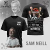 Sam Neill Jurassic Park Memorial T-Shirt
