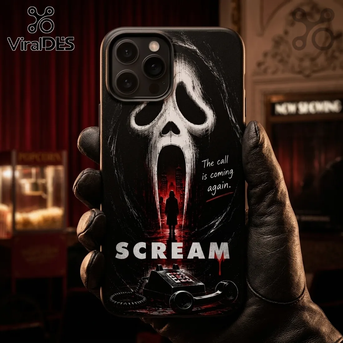 Scream The Call Is Coming Again Phone Case Scream The Call Is Coming Again Phone Case