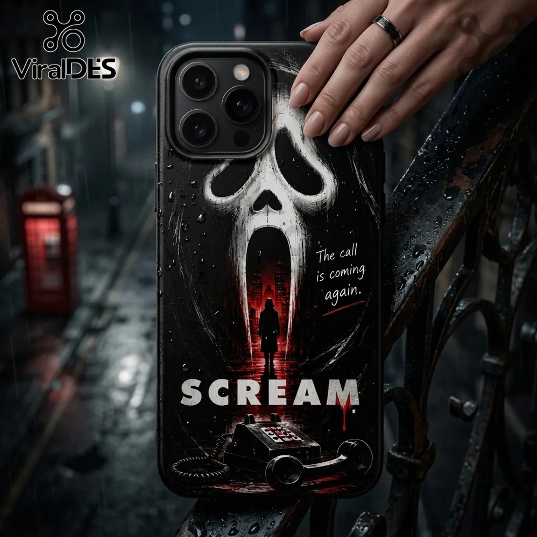 Scream The Call Is Coming Again Phone Case Scream The Call Is Coming Again Phone Case