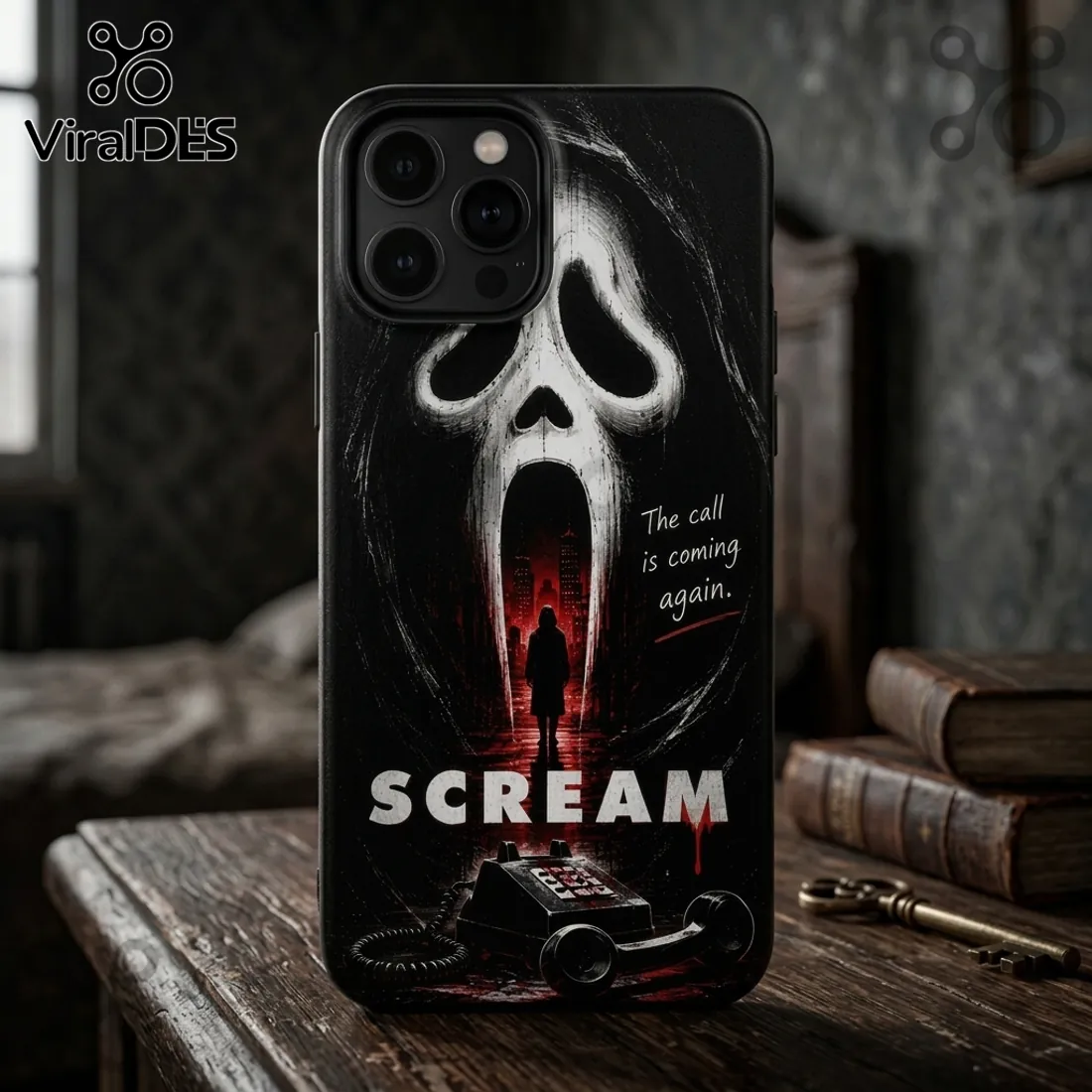 Scream The Call Is Coming Again Phone Case Scream The Call Is Coming Again Phone Case