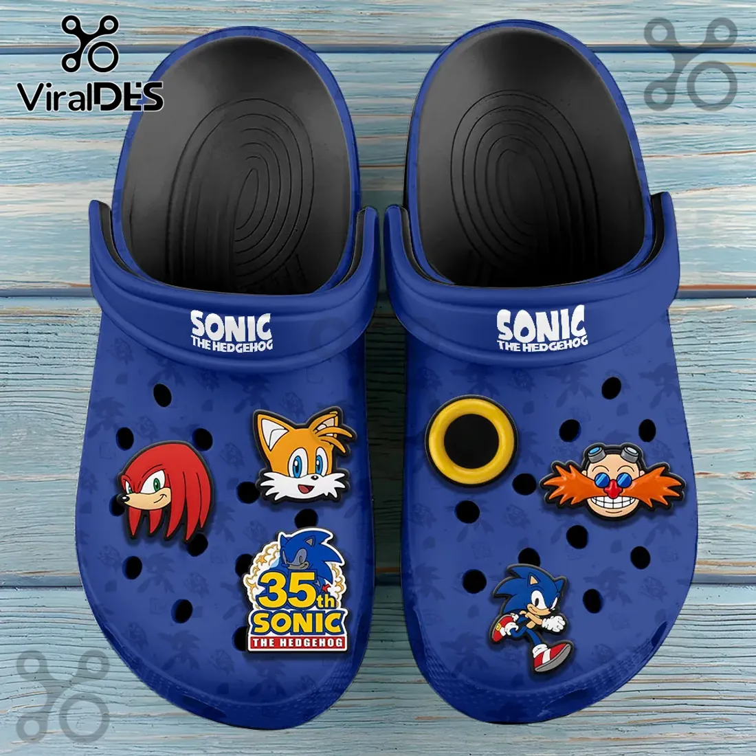 Sonic the Hedgehog 35th Anniversary Crocs With Charm Sonic the Hedgehog 35th Anniversary Crocs With Charm