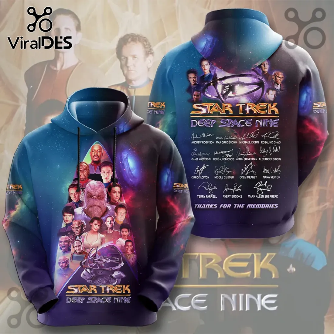 Star Trek Deep Space Nine Cast Signature Shirt 2026 Star Trek Deep Space Nine Cast Signature Shirt 2026