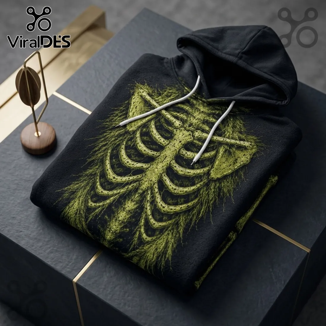 The Grinch Skeleton Black Pullover Hoodie The Grinch Skeleton Black Pullover Hoodie