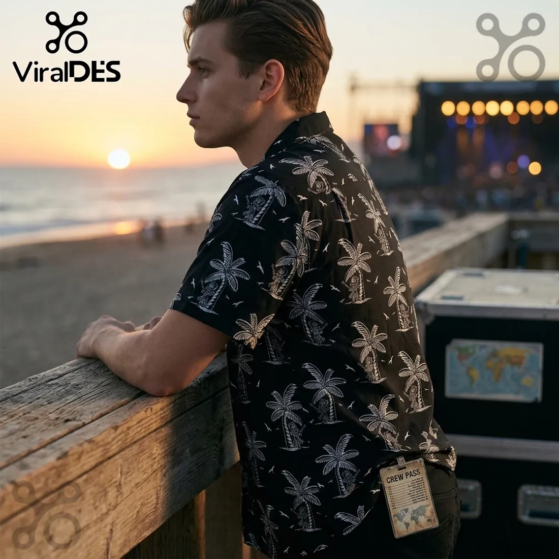 The Neighbourhood World Tour 2026 Aloha Hawaiian Shirt The Neighbourhood World Tour 2026 Aloha Hawaiian Shirt
