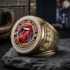 The Rolling Stones 65th Anniversary Engraved Stainless Steel Ring The Rolling Stones 65th Anniversary Engraved Stainless Steel Ring