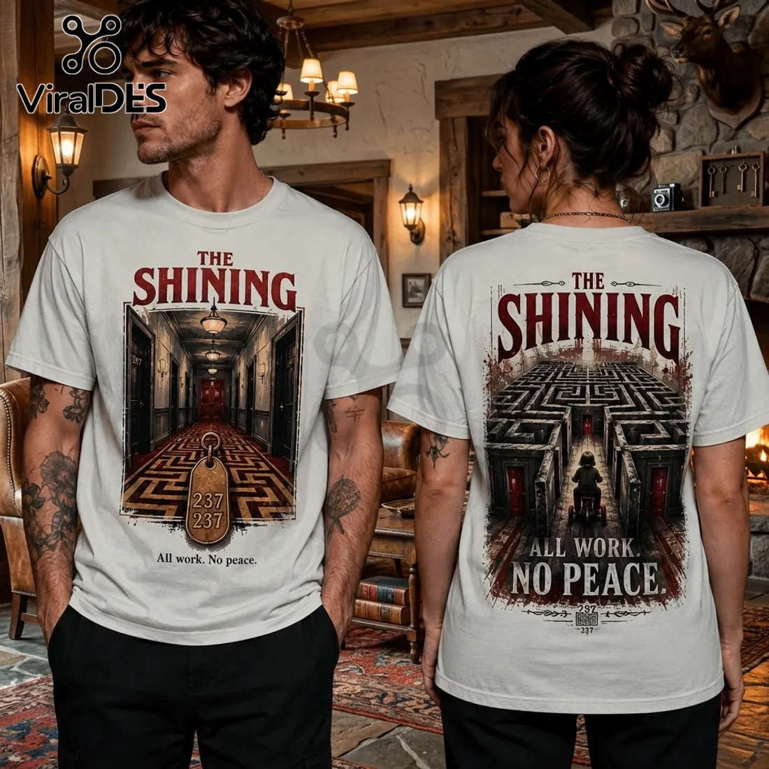 The Shining Room 237 Horror Movie T-Shirt The Shining Room 237 Horror Movie T-Shirt