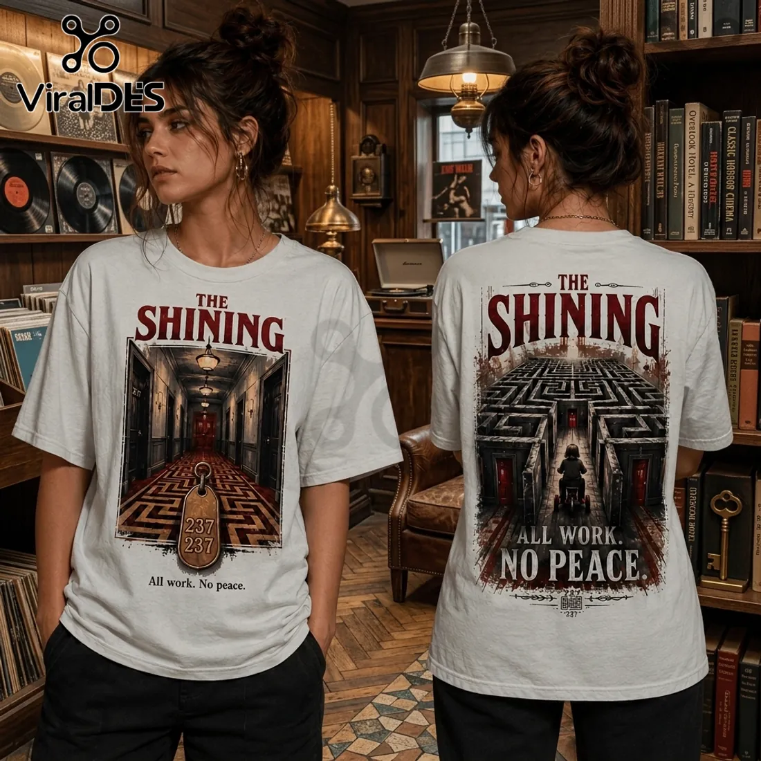The Shining Room 237 Horror Movie T-Shirt The Shining Room 237 Horror Movie T-Shirt