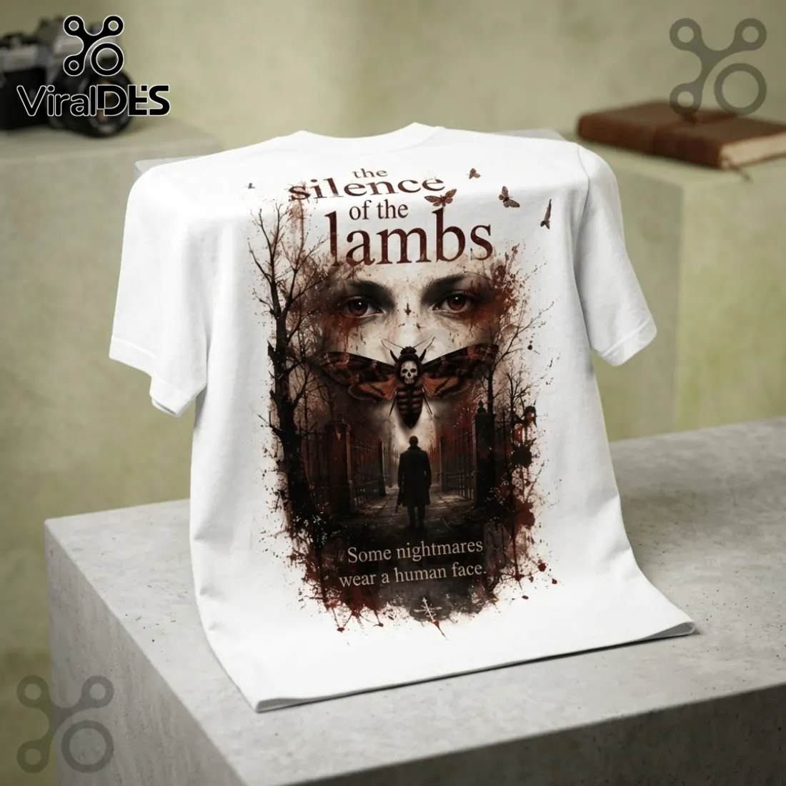 The Silence of the Lambs Death’s-Head Moth Horror T-Shirt The Silence of the Lambs Death’s-Head Moth Horror T-Shirt