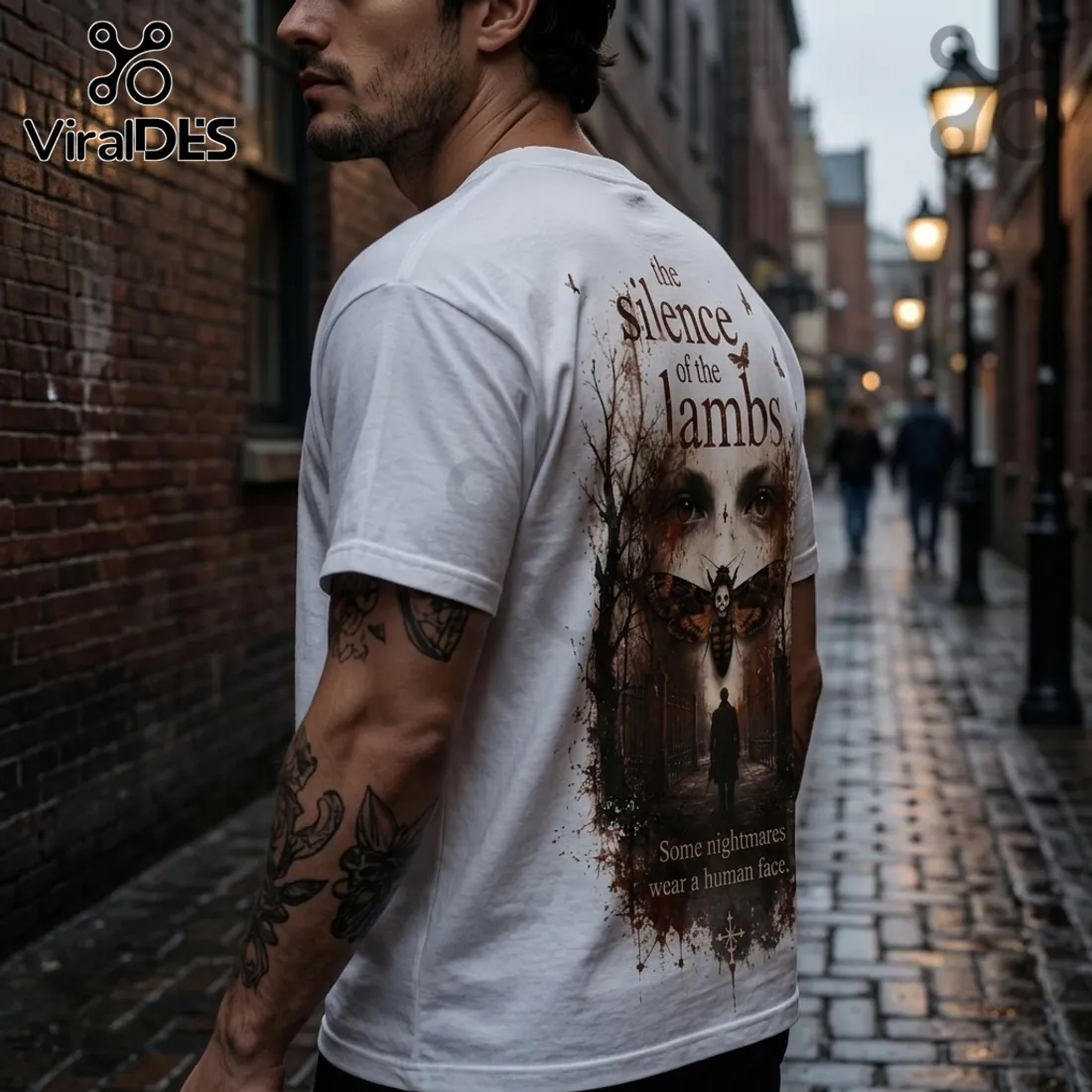 The Silence of the Lambs Death’s-Head Moth Horror T-Shirt The Silence of the Lambs Death’s-Head Moth Horror T-Shirt