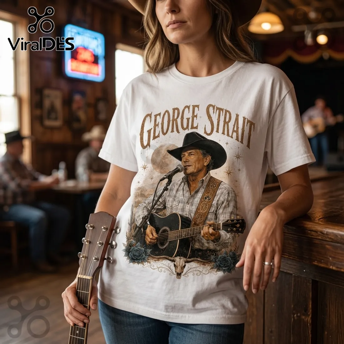 This Woman Loves George Strait T-Shirt 2026 This Woman Loves George Strait T-Shirt 2026