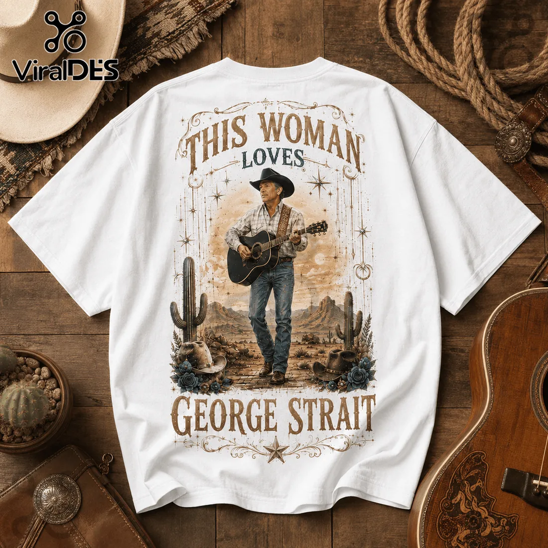 This Woman Loves George Strait T-Shirt 2026 This Woman Loves George Strait T-Shirt 2026