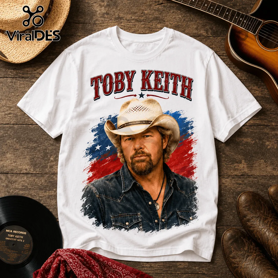 Toby Keith Vintage Country Music T-Shirt Toby Keith Vintage Country Music T-Shirt