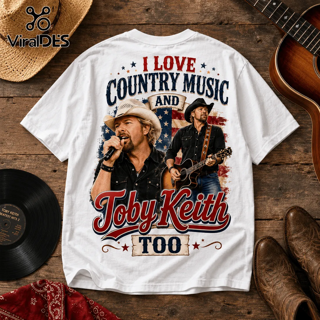 Toby Keith Vintage Country Music T-Shirt Toby Keith Vintage Country Music T-Shirt