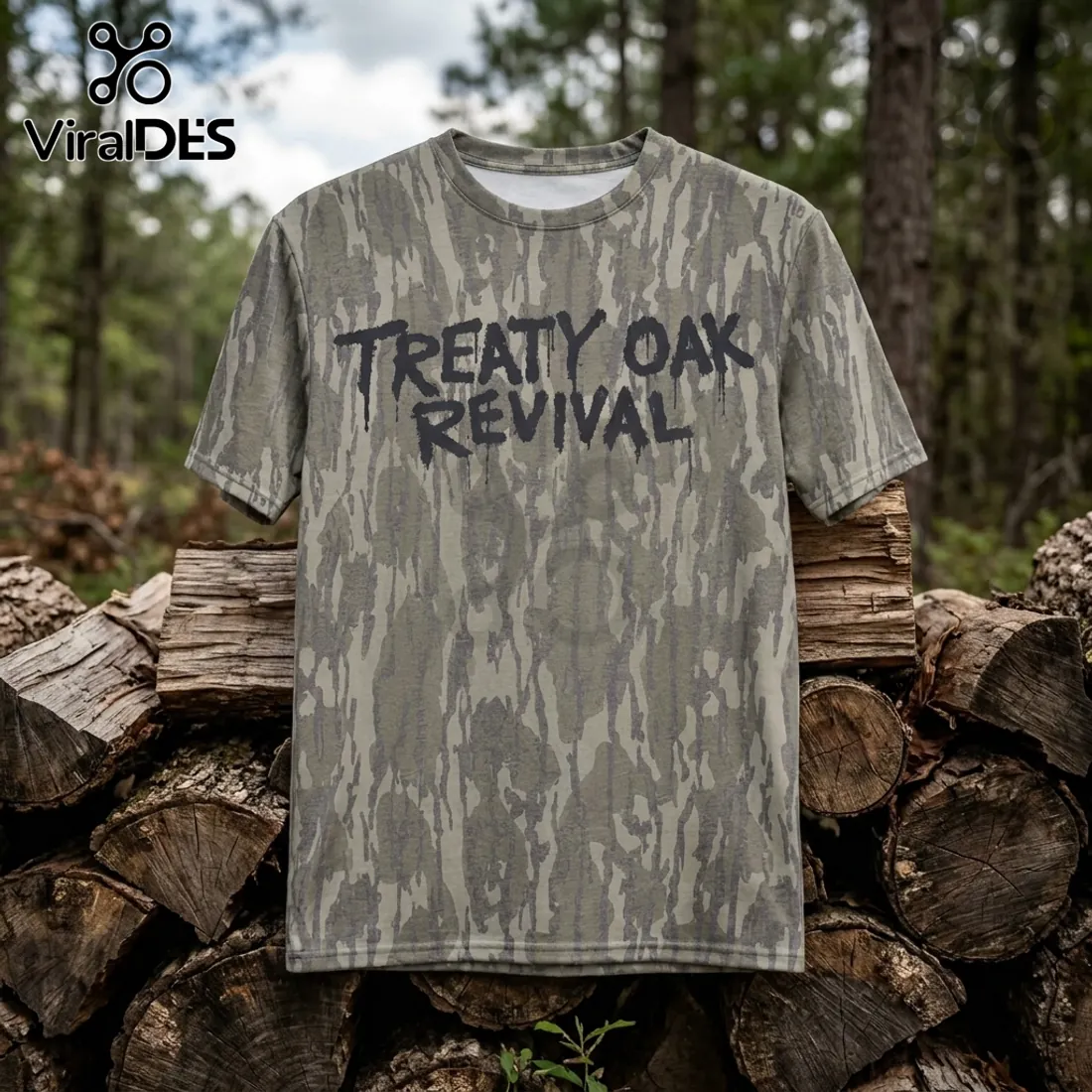 Treaty Oak Revival West Texas Degenerate Tour Camo T-Shirt Treaty Oak Revival West Texas Degenerate Tour Camo T-Shirt