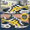 Michigan Wolverines Yellow and Blue Air Max Sport Shoes Michigan Wolverines Yellow and Blue Air Max Sport Shoes