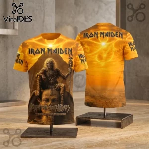 Iron Maiden Run For Your Lives 2026 Tour Yellow Shirt Iron Maiden Run For Your Lives 2026 Tour Yellow Shirt
