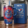 Toronto Blue Jays 50th Anniversary Tie Dye YETI StanleyTumbler Toronto Blue Jays 50th Anniversary Tie Dye YETI StanleyTumbler