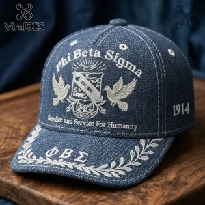 Phi Beta Sigma Denim Baseball Cap