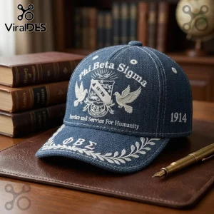 Phi Beta Sigma Denim Baseball Cap