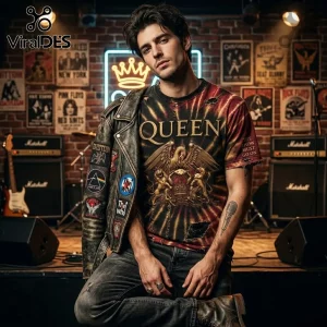 Queen The Show Must Go On Tie Dye T-Shirt