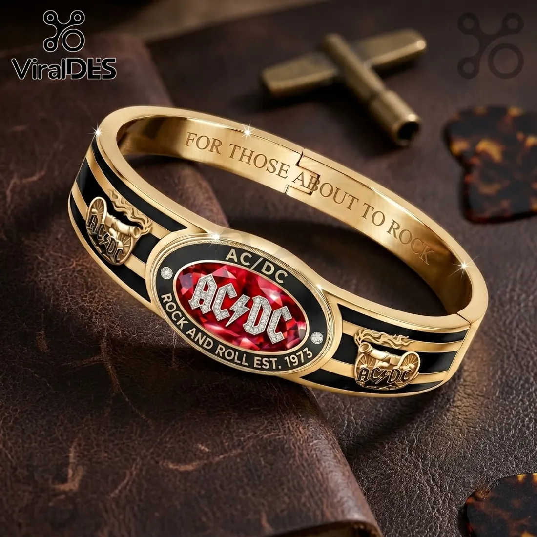 AC/DC For Those About To Rock Bracelet AC/DC For Those About To Rock Bracelet
