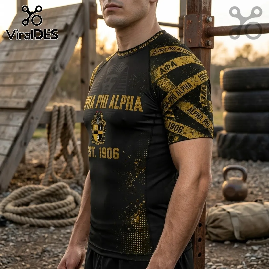 Alpha Phi Alpha 1906 Compression Turtleneck Shirt Alpha Phi Alpha 1906 Compression Turtleneck Shirt