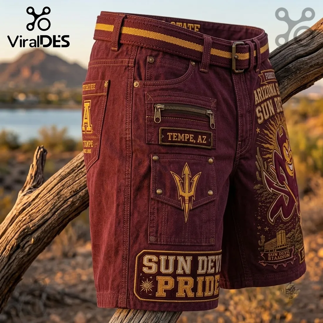 Arizona State Sun Devils Casual Shorts Arizona State Sun Devils Casual Shorts