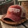 MLB St. Louis Cardinals Distressed Red Baseball Cap MLB St. Louis Cardinals Distressed Red Baseball Cap