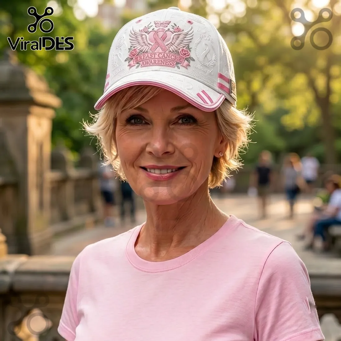 Breast Cancer Awareness 2026 Rose Baseball Cap Breast Cancer Awareness 2026 Rose Baseball Cap