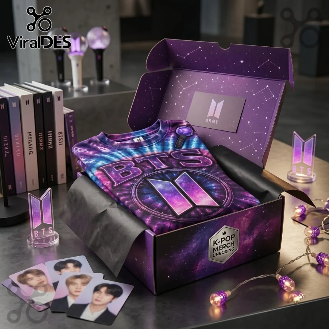 BTS Galaxy Limited Edition Tie Dye T-Shirt BTS Galaxy Limited Edition Tie Dye T-Shirt