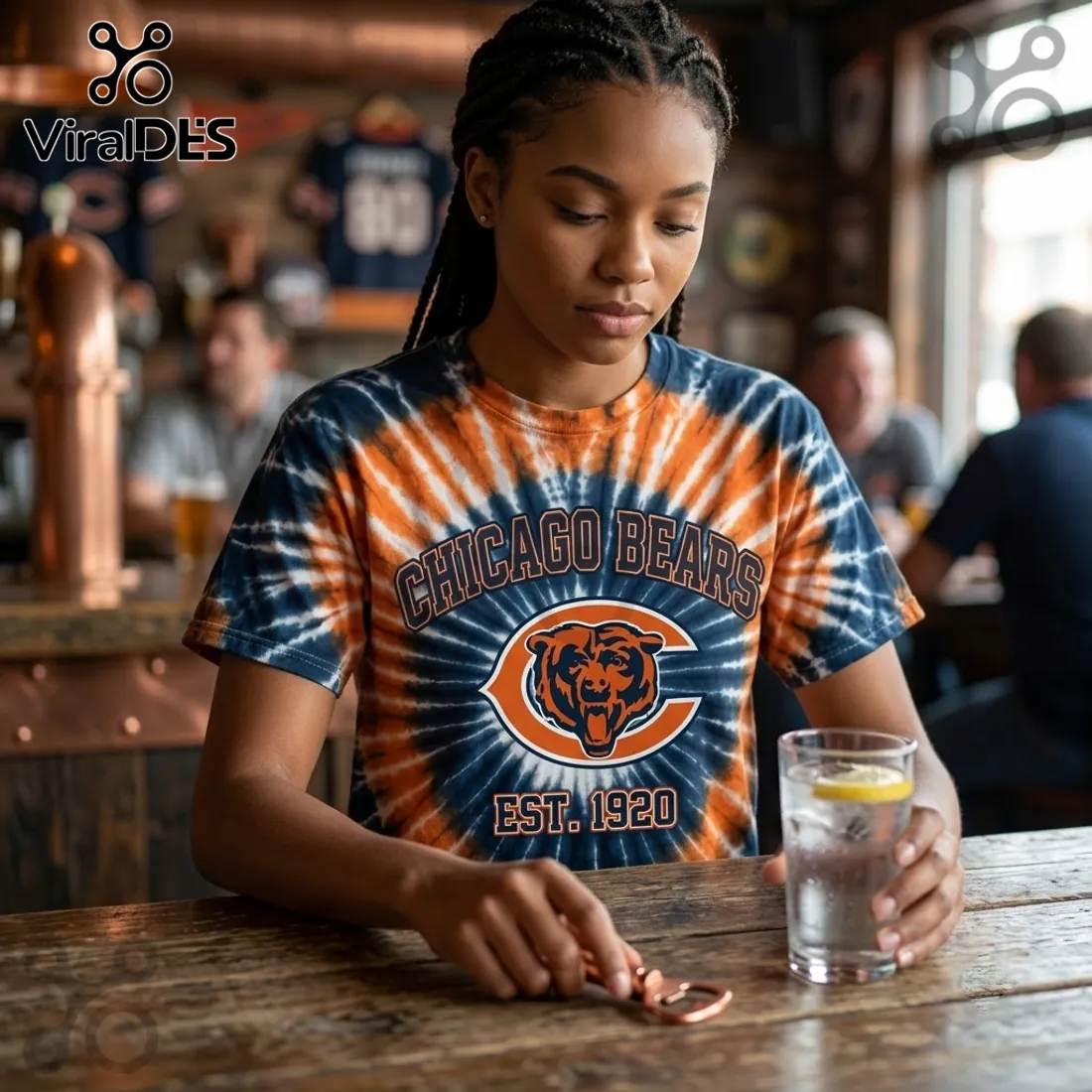 Chicago Bears 1920 Established Premium Shirt Chicago Bears 1920 Established Premium Shirt