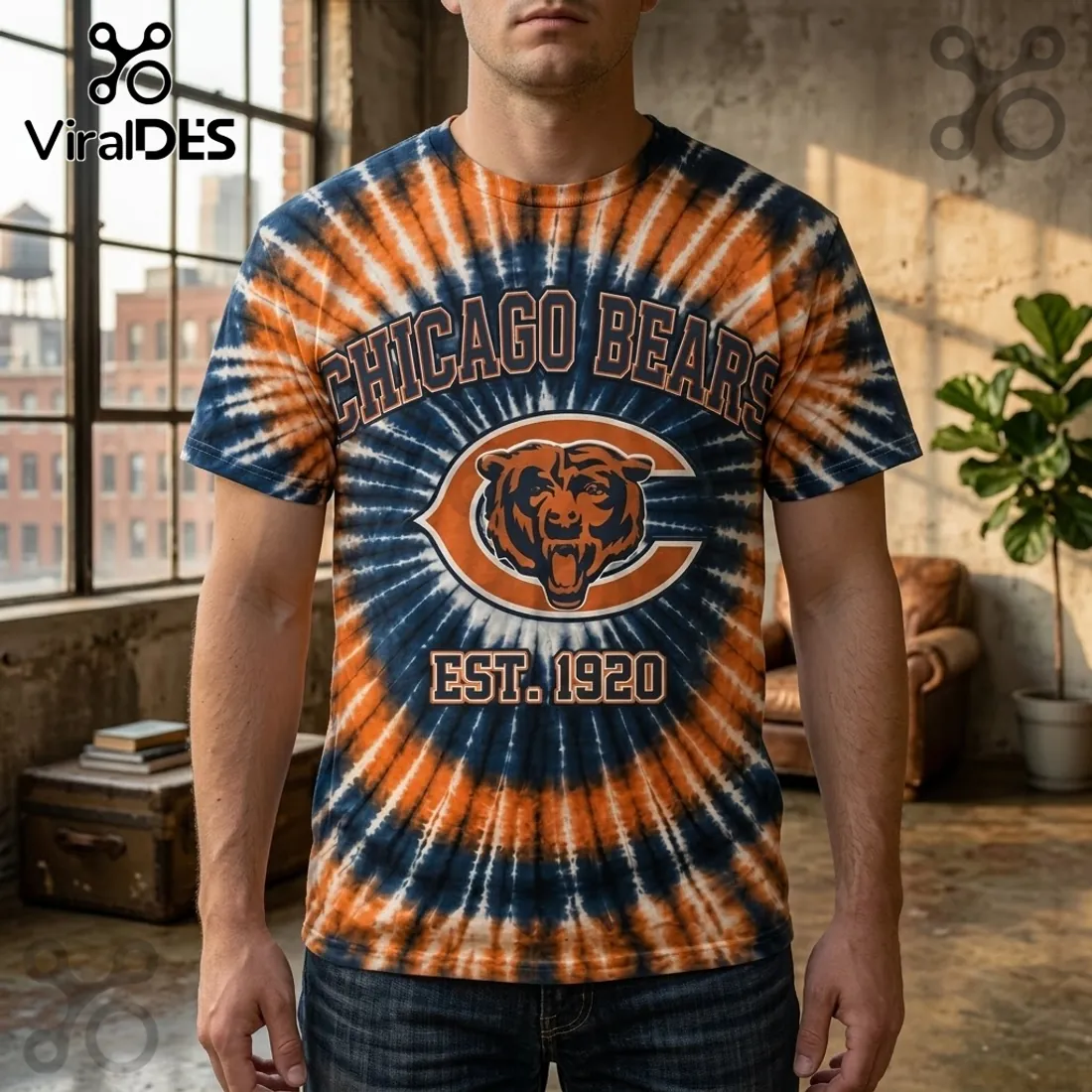 Chicago Bears 1920 Established Premium Shirt Chicago Bears 1920 Established Premium Shirt