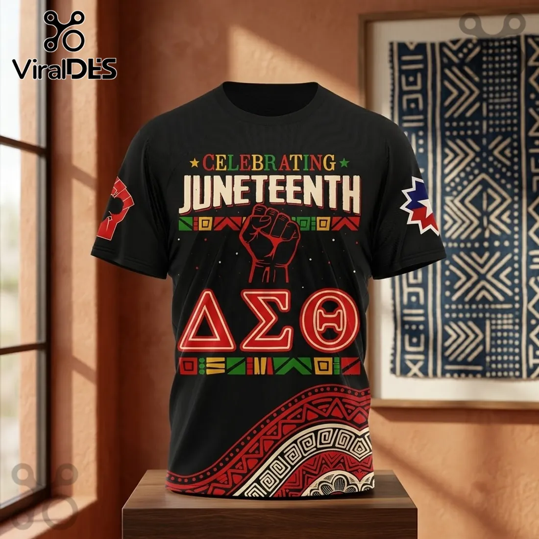 Delta Sigma Theta Juneteenth Black History Month Hoodie Delta Sigma Theta Juneteenth Black History Month Hoodie