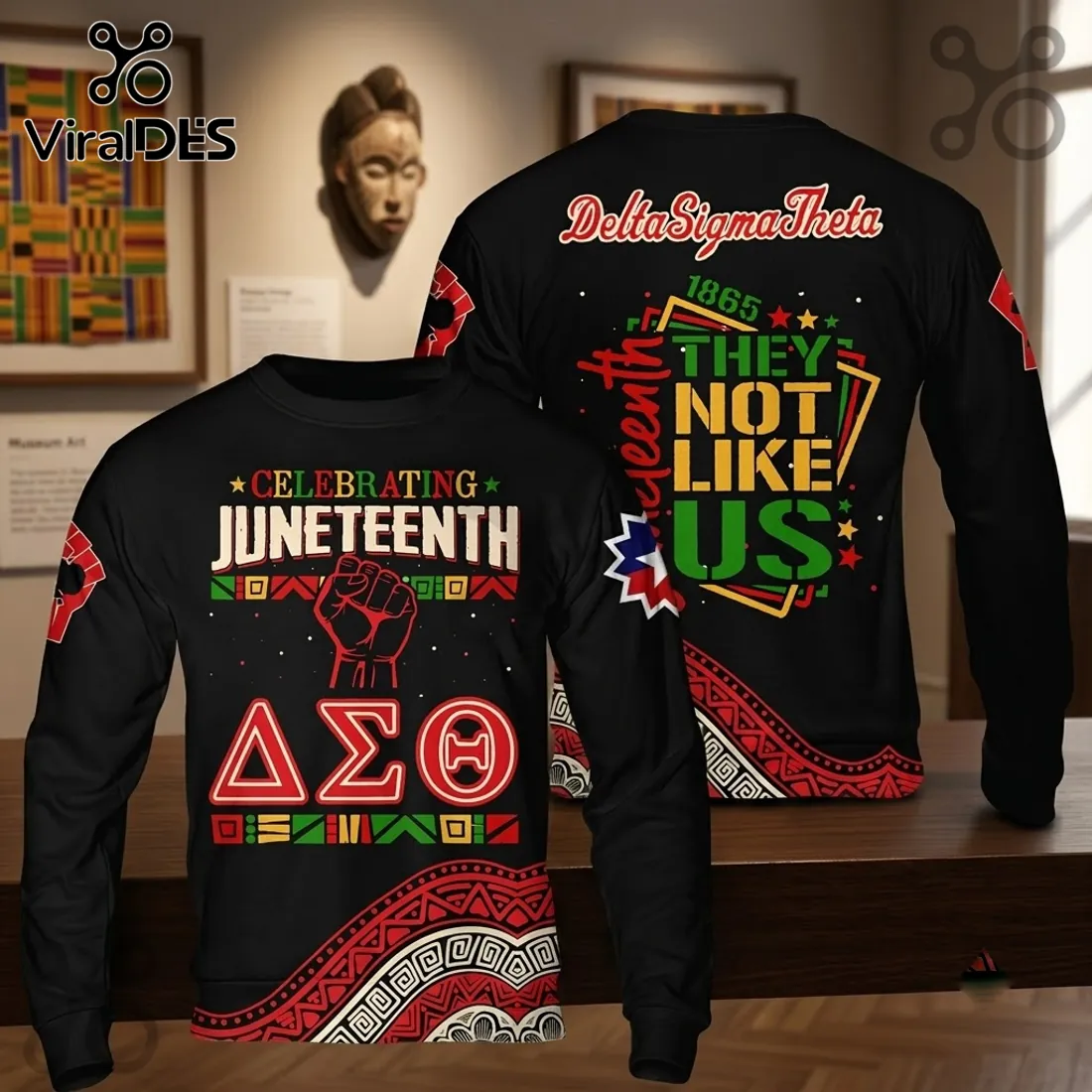 Delta Sigma Theta Juneteenth Black History Month Hoodie Delta Sigma Theta Juneteenth Black History Month Hoodie